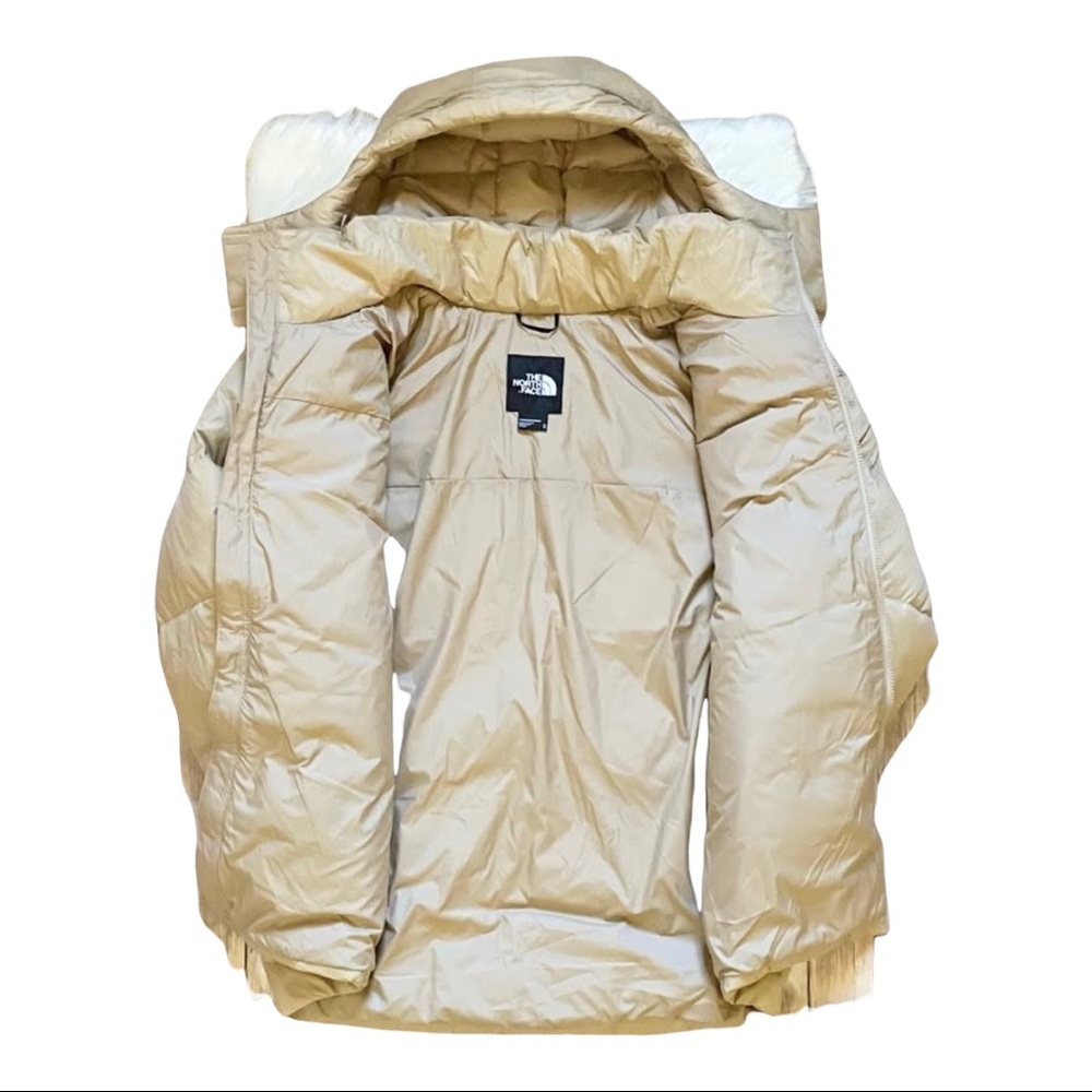 NWT The North Face Women’s Palomar Down Parka Coat Jacket relaxed fit Khaki  L - Picture 10 of 14